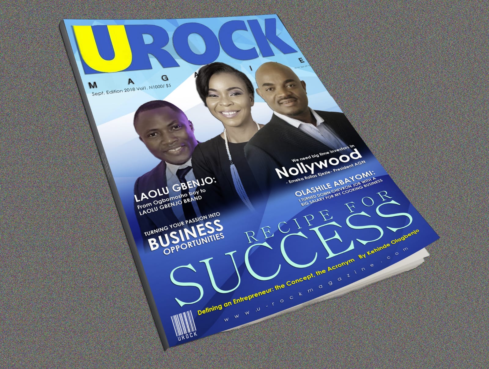 You are currently viewing Finally the maiden edition of U-Rock magazine is Out