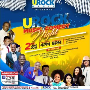 Read more about the article Get ready for the best ever Music & Comedy Nite in the city of Lasgidi.
