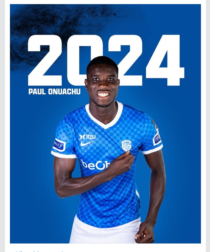 You are currently viewing Paul Onuachu: Genk extend Super Eagles striker’s contract.