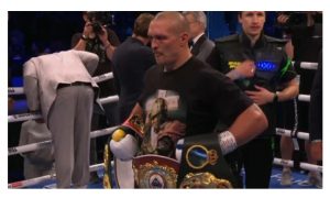 Read more about the article Oleksandr Usyk defeats Anthony Joshua, becomes heavyweight champion.