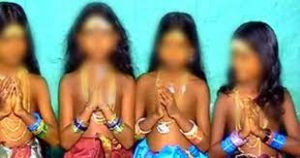 Read more about the article Naked six-year-olds paraded in Indian village rain ritual .
