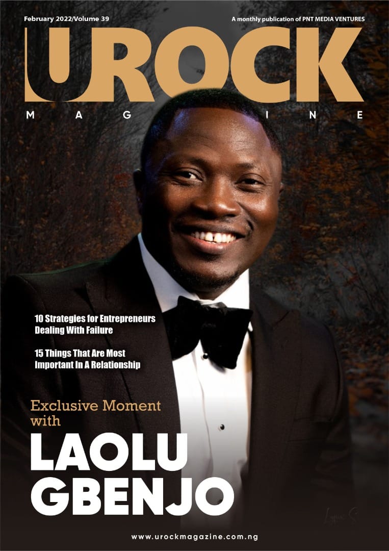 You are currently viewing February edition of Urock Magazine featuring Laolu Gbenjo.