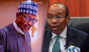 Read more about the article Buhari Explains Why He Didn’t Sack Godwin Emefiele as CBN Governor