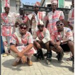 Outfit Innovation: Nigerian Artist Stuns in Dangote Cement Sack Ensemble, Sparking Online Amusement