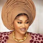 Mercy Aigbe Stuns in Polka Dot Dress, Reigns as Fashion Queen at Goddaughter’s Wedding